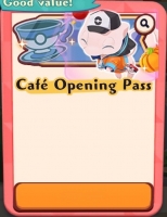Pokémon CaféRe Mix : Cafe Opening Pass