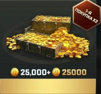 Kiss of War  : 25000 золота