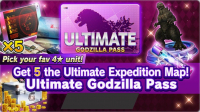 GODZILLA BATTLE LINE : Ultimate Godzila Pass