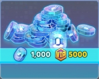 City Arena: Hero Legends : 1000 Galax Coin Pack + 5000 VIP