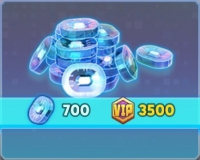 City Arena: Hero Legends : 700 Galax Coin Pack + 3500 VIP