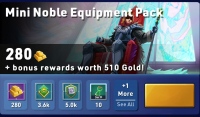 Kingdom Maker : Mini Noble Equipment Pack