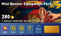 Kingdom Maker : Mini Banner Equipment Pack