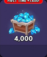 CookieRun : Kingdom  :  4000 Сrystals