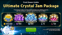 Cookie Run: Kingdom  : Frost Queen Cookie ( Ultimate Сrystal Jam Package)