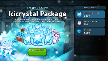 Cookie Run: Kingdom  :  Icicrystal Package