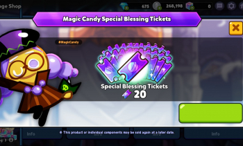 CookieRun: OvenBreak  : Magik Candy Special Blessing Tickets