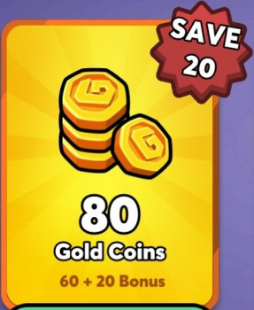 Goose Goose Duck : 80 Gold Coins