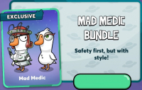 Goose Goose Duck : Mad Medic Bundle
