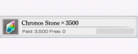 ANOTHER EDEN Global : 3500 Chronos Stone