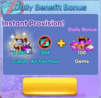 Demian Saga :  Daily Benefit Bonus