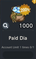 BrownDust2  : 1000 Paid Dia