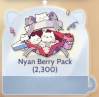 Ragnarok Origin: ROO  :  2300 Nyan Berry Pack