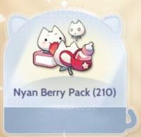 Ragnarok Origin: ROO  :  210 Nyan Berry Pack