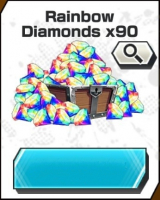 ONE PIECE Bounty Rush : Rainbow Diamonds x90