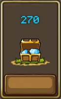 Grow Castle : 270 кристаллов