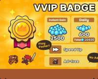 Lucky Defense  : VVIP Badge