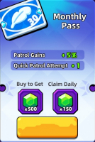 Bawk Bawk Rush :  Monthly Pass