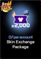 F Class Adventurer   :  Skin Excharge Package