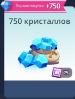 Cookie Run: Tower of Adventures : 750 кристаллов