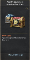 Archeage War : Agent`s Equipment Selection Gem Pack