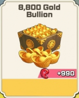 Legendary Master Idle  : 8800 Gold Bullion + 900 