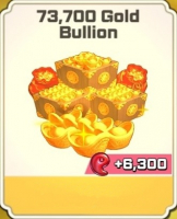 Legendary Master Idle  : 73700 Gold Bullion + 6300 