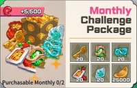 Legendary Master Idle  : Monthly Challenge Package