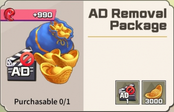 Legendary Master Idle :  AD Removal Package