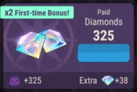 Tokyo Debunker : 325 Diamond + 38 Diamond бонус
