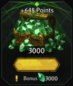 Dungeon SurvivorⅢ:Dark Genesis : 3 000 Orijade +   648 Points