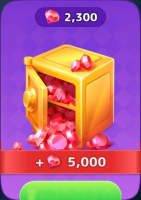 Sunday City  :  2 300 Gems + 5 000 Gems бонус первой покупки