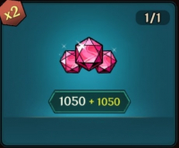 Titan Slayer :  1 050 Ruby