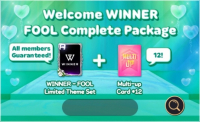 SUPERSTAR YG : Welcome WINNER FOOL Complete Package