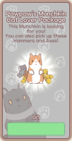 Cats & Soup: Fluffy Town  : Pawpaw`s Munchkin Cat Lover Package