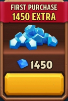 ARCANE RUSH: Battlegrounds : 1450 Gem