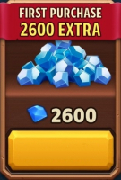 ARCANE RUSH: Battlegrounds : 2600 Gem