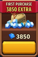 ARCANE RUSH: Battlegrounds : 3850 Gem