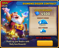 ARCANE RUSH: Battlegrounds : Diamond Digger Contract