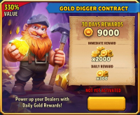 ARCANE RUSH: Battlegrounds : Gold Digger Contract