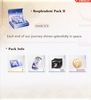 Love and Deepspace :  Resplendent Pack II