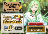 SLIME - ISEKAI Memories : Caretaker's Crate Monthly Pass