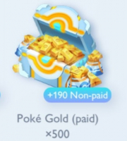 Pokémon TCG Pocket : 500 Poké Gold