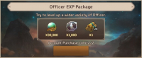 Three Kingdoms: Idle Chronicle  :  Officer  EXP Package