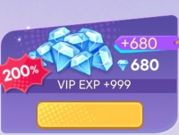 Influencer Story: Rise to Fame   :  680 Diamond + 999 VIP EXP