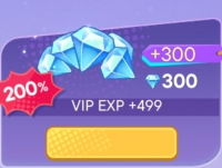  Influencer Story: Rise to Fame   :  300 Diamond + 499 VIP EXP