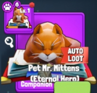 Eternal Hero  :  Pet Mr.Mittens (Eternal Hero)