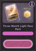 HeavenBurnsRed  :  Three - Month Light Pass Pack