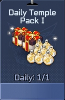 THE KING OF FIGHTERS AFK  :  Daily  Temple  Pack I