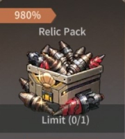 Stellar Traveler  : Relic Pack II ($49.99%) (Gift Pack : Weekly Limit)